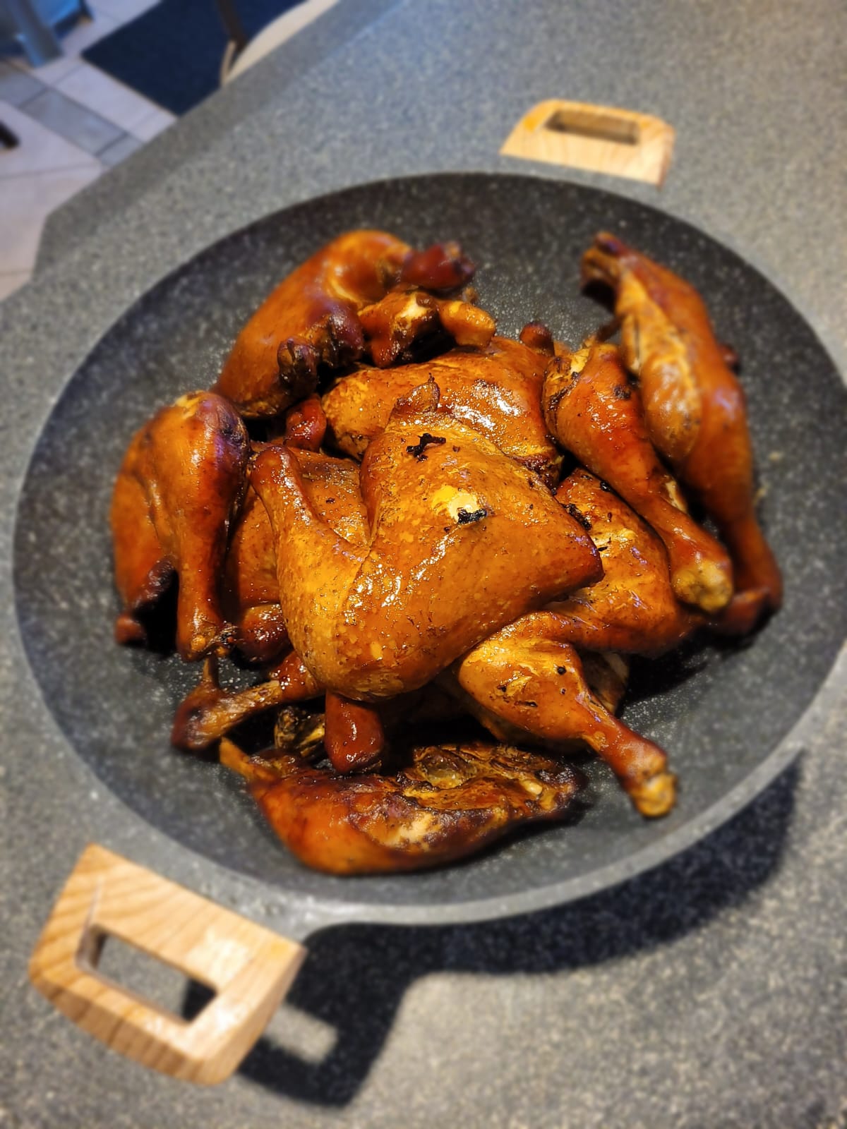 Cuisses de poulet fumées