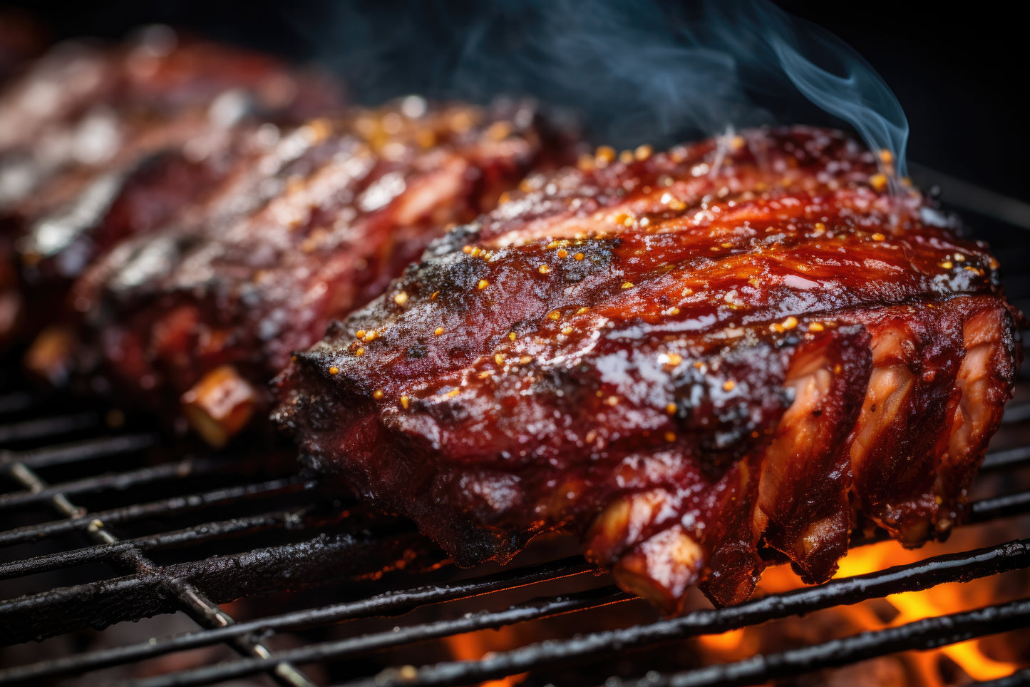 Smoked pork cubes